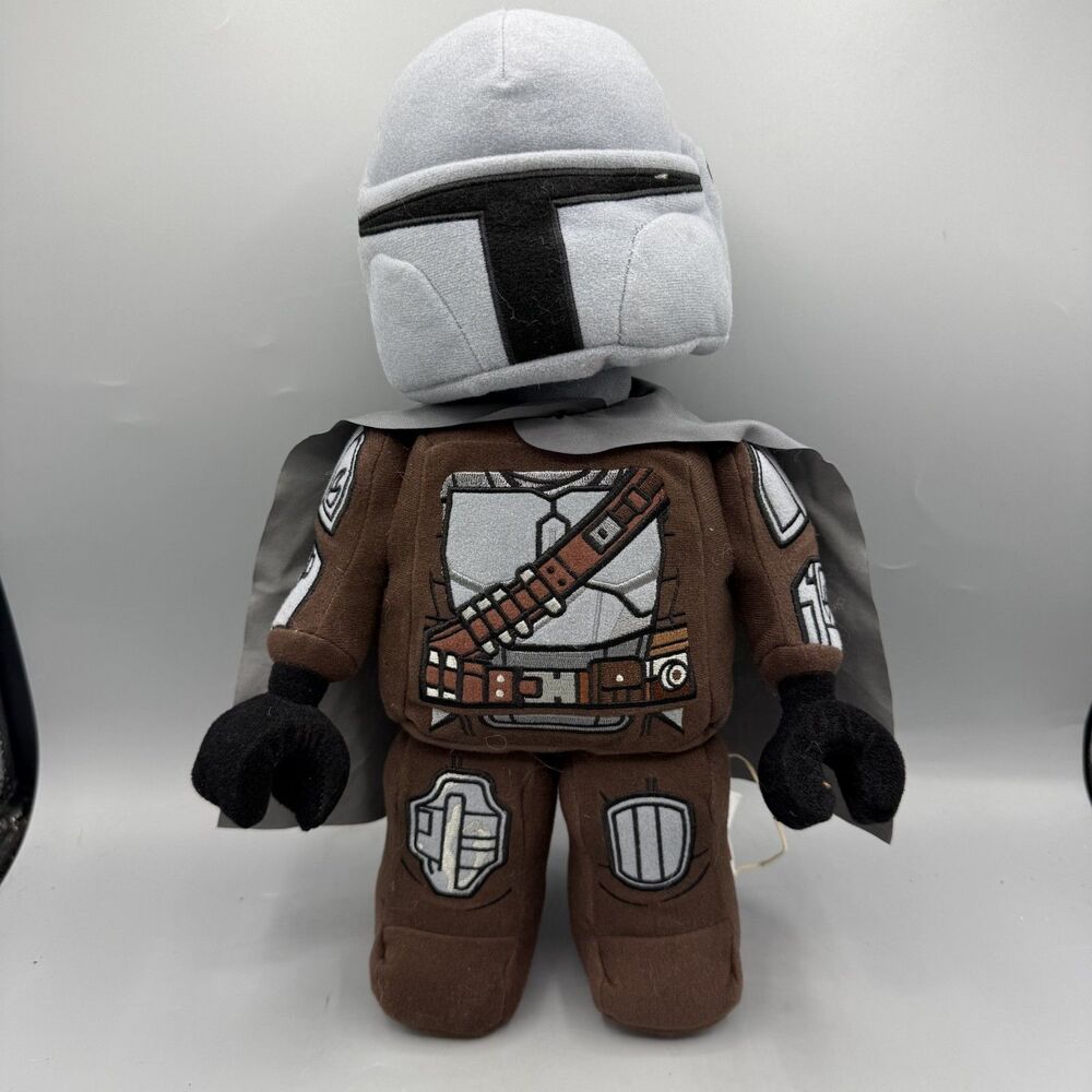 Lego Star Wars Mandalorian 13" Plush Character Very Good Condition EUC!
